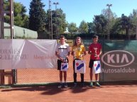 Mario Martinez y Silvia Alejo campeones de Aragón Infantil